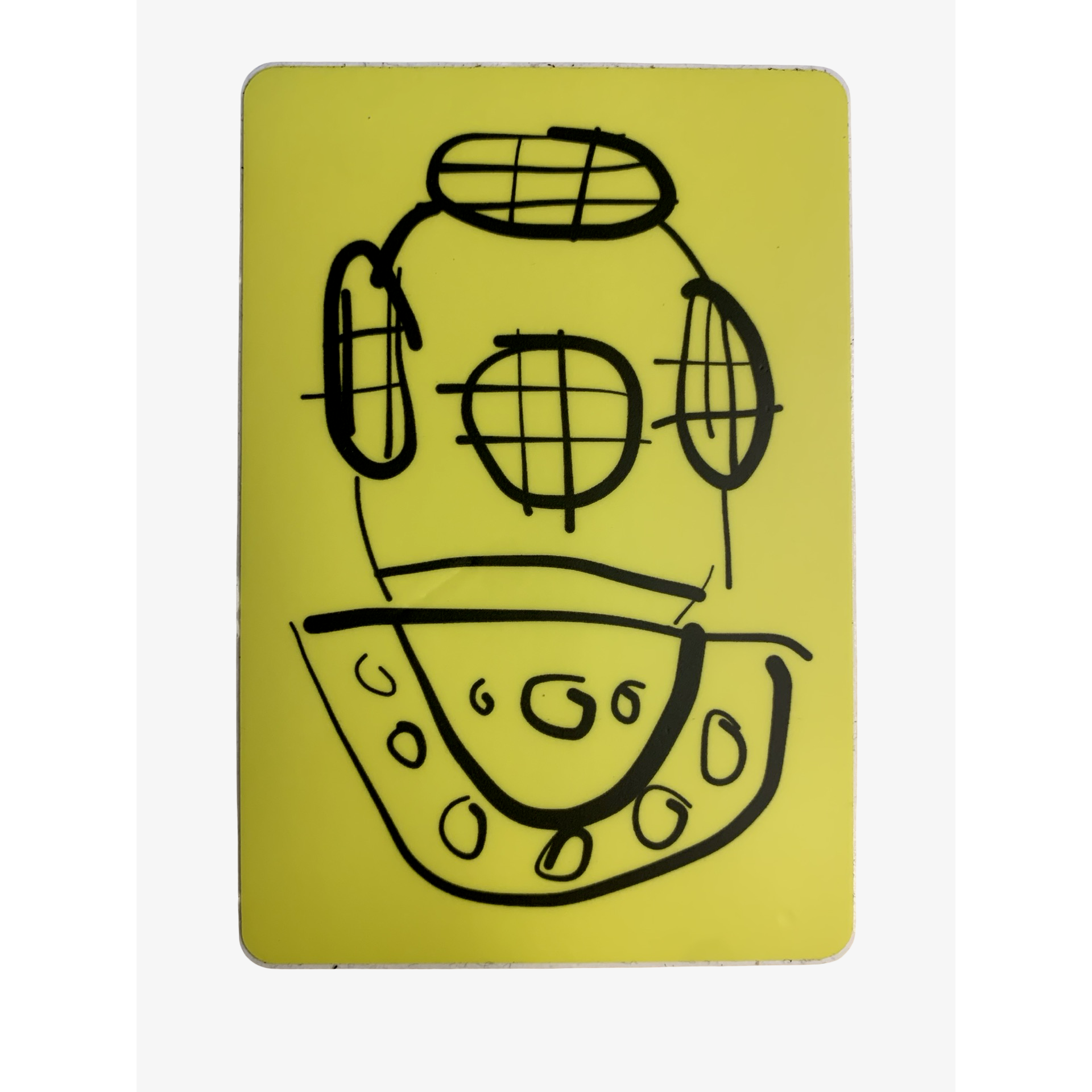 Caution Diver