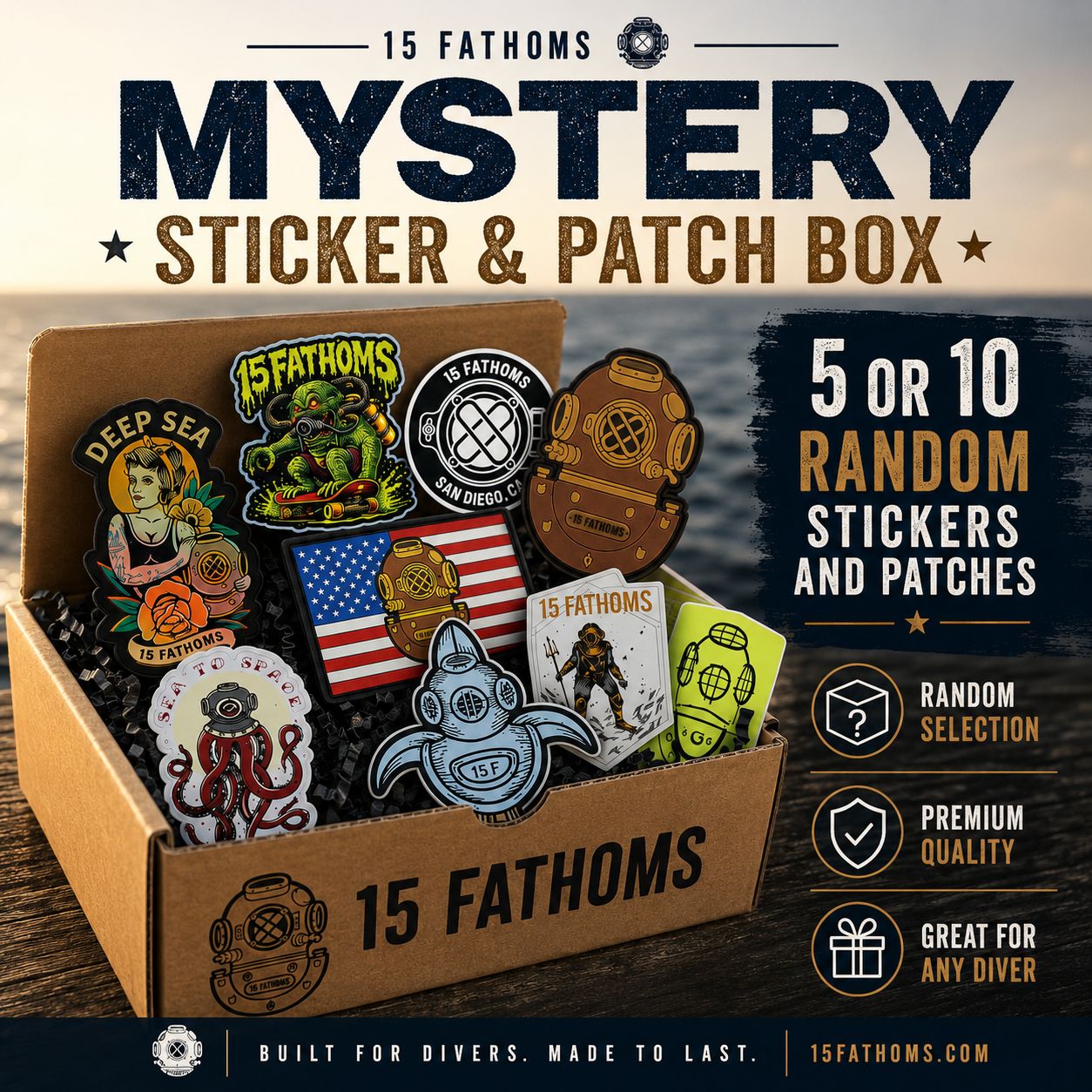Mystery sticker 10 pack