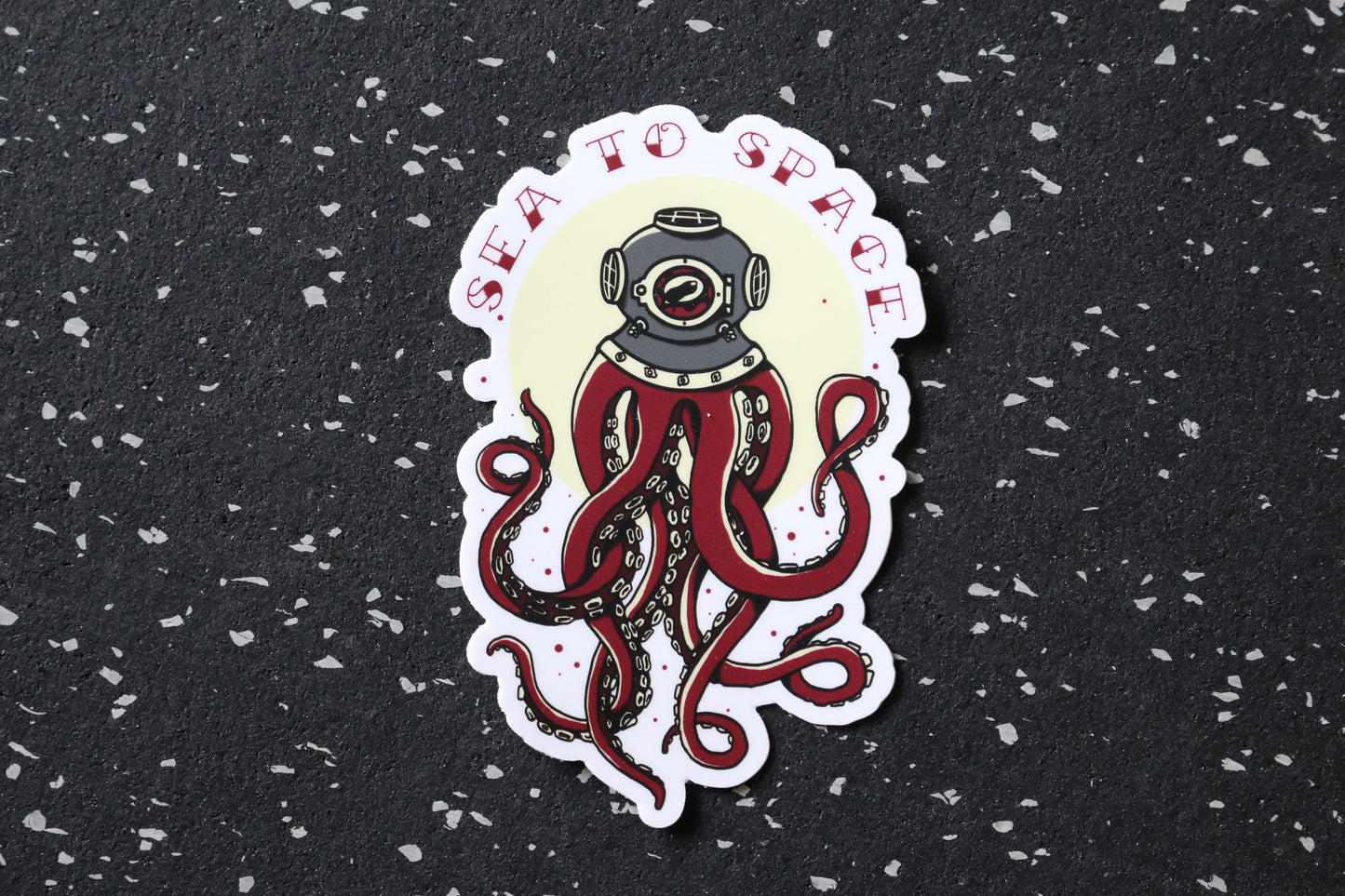 Sea to Space Sticker