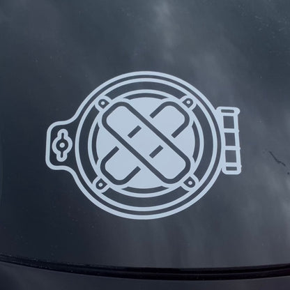 Deep sea faceplate decal