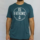 Our official logo and our very first design, this classic tee is soft, lightweight, and versatile.  This design is a piece of 15 Fathoms history.  Created in Hawaii in 2015, this design represents strength, loyalty, and an immense love for the ocean.  We’ve updated the design and are now using higher quality materials.  Don't miss out on owning a piece of 15 Fathoms history.  
