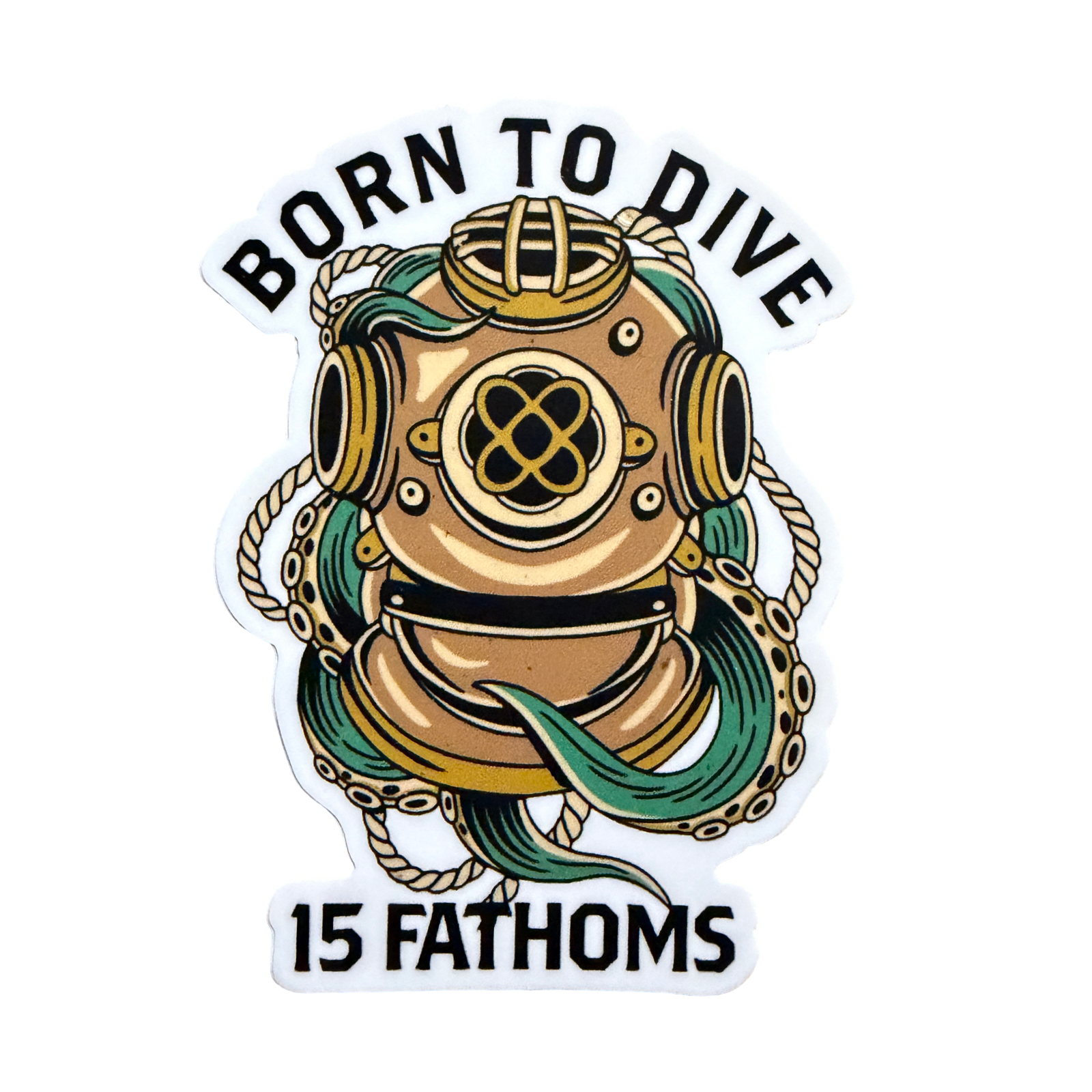 Born to Dive sticker