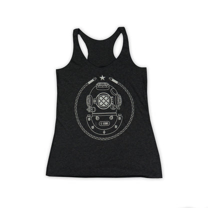Women's Iconic MK-5 Racerback Tank Top - Black