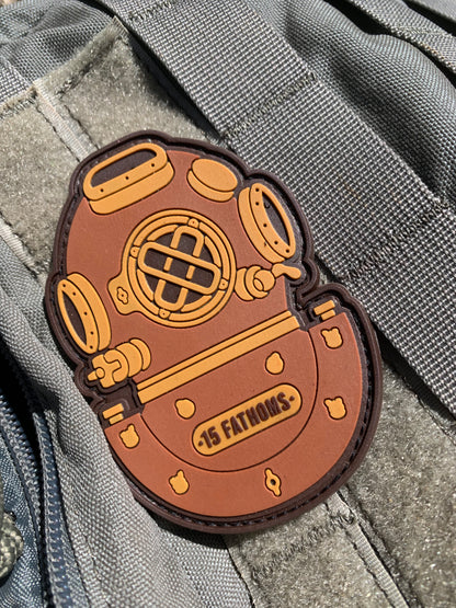 Mark-5 Patch made from PVC with velcro backing.