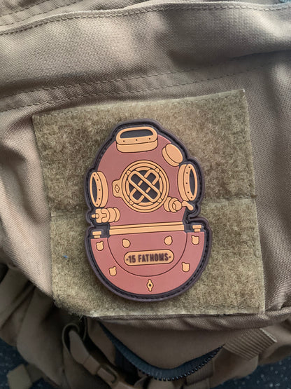 Mark-5 Patch made from PVC with velcro backing.