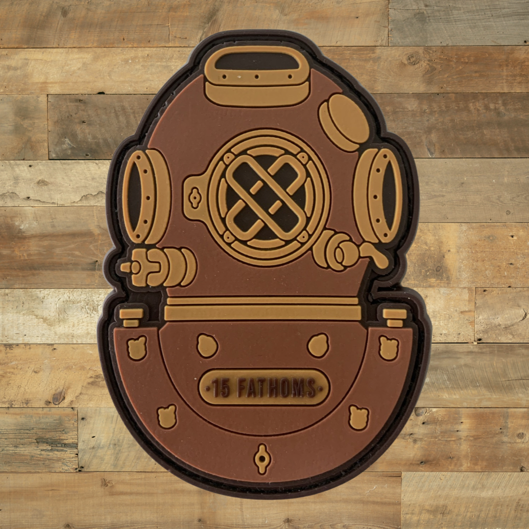 Mark-5 Patch made from PVC with velcro backing.